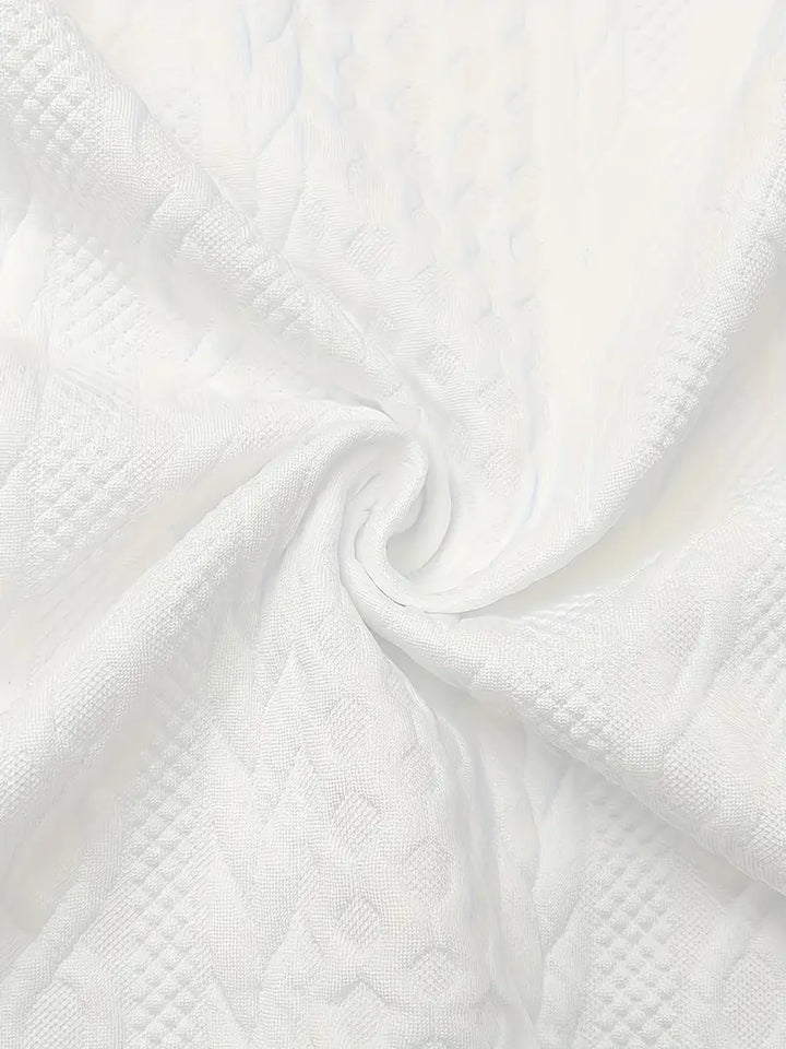 Kathleen™ | Textured Zip-Up Bomber Jacket
