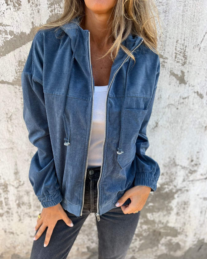Amy™ | Comfortable Hooded Jacket with Zipper