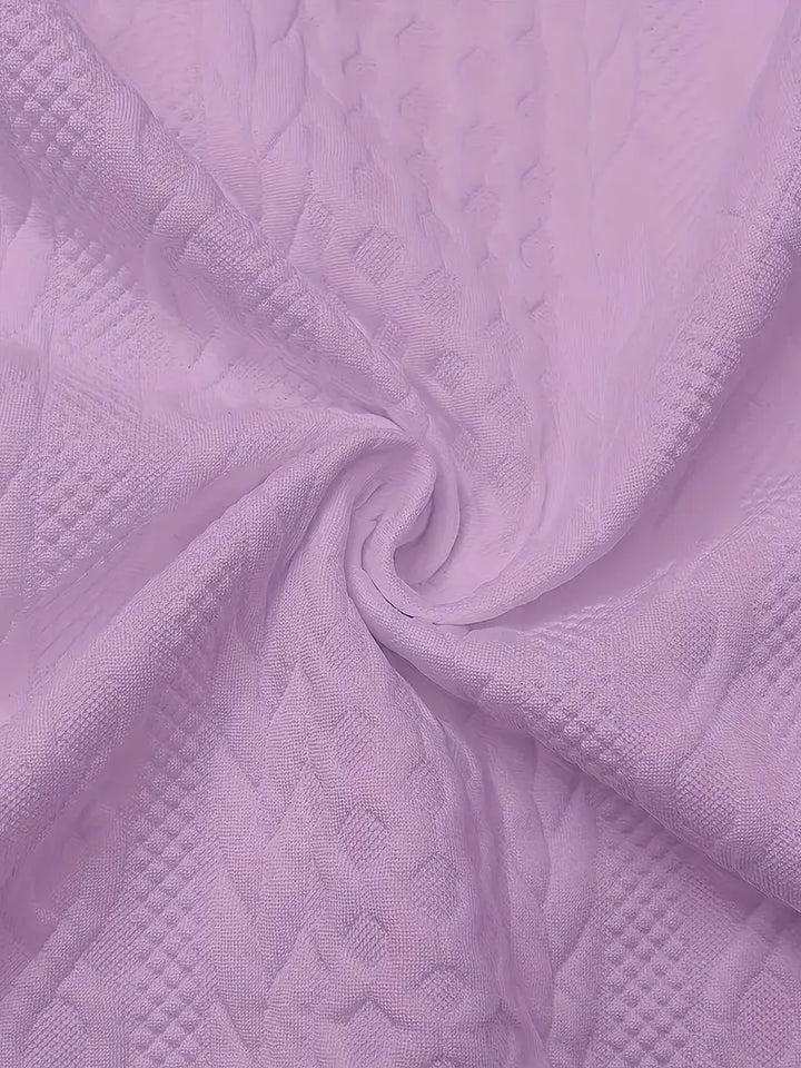 Kathleen™ | Textured Zip-Up Bomber Jacket