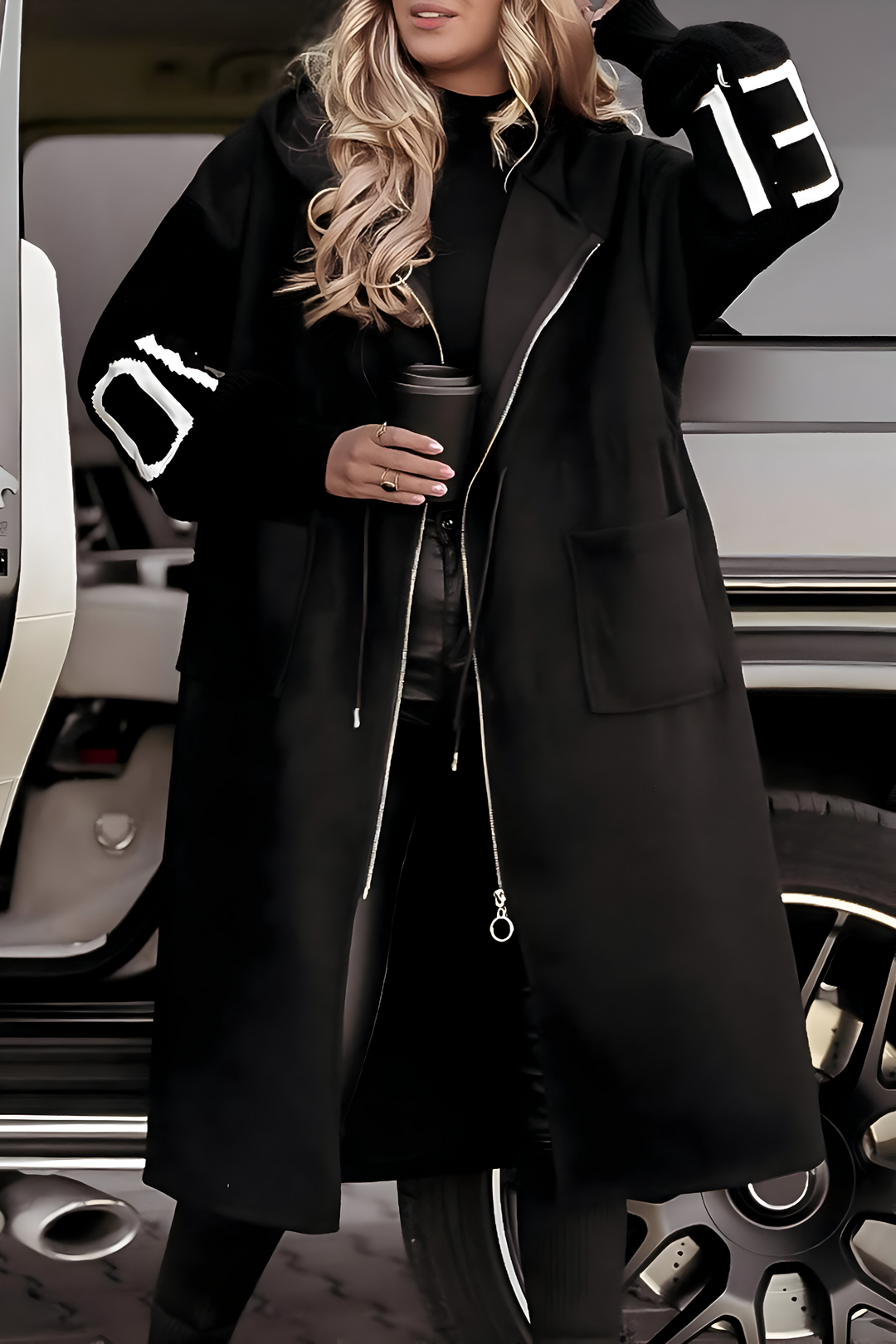 Moira™ | Elegant Hooded Coatigan