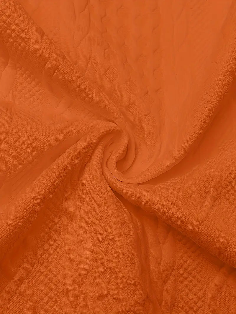 Kathleen™ | Textured Zip-Up Bomber Jacket