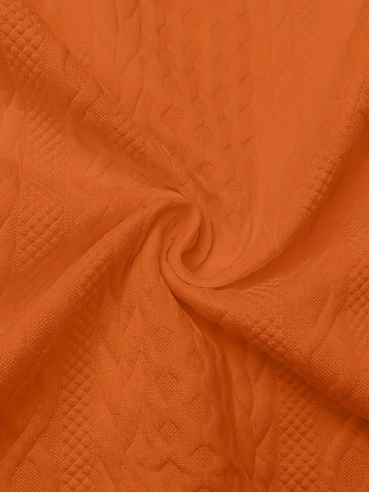 Kathleen™ | Textured Zip-Up Bomber Jacket