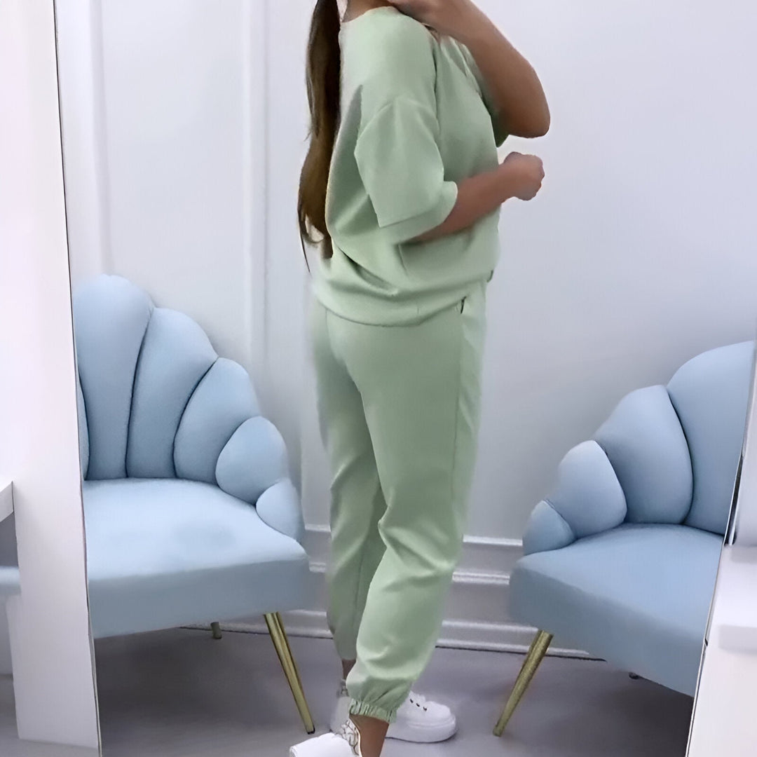 Nora™ | Short-Sleeve Lounge Set
