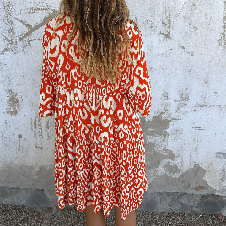Aisling™ | Elegant V-Neck Dress