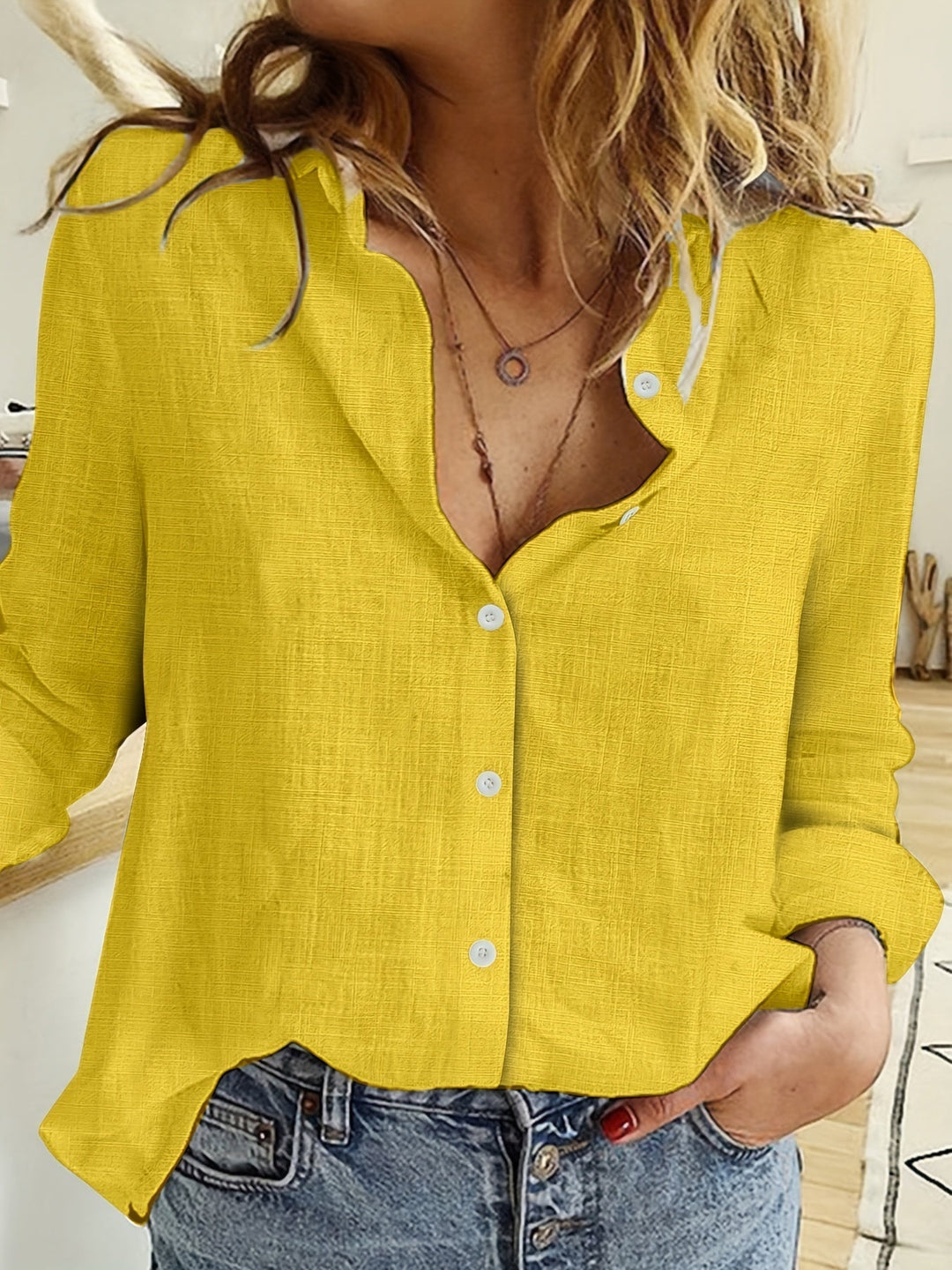Éirinn™ | Airy Linen Blouse “Windy”