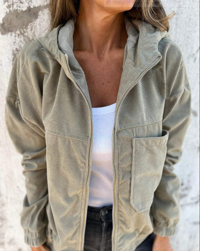 Amy™ | Comfortable Hooded Jacket with Zipper