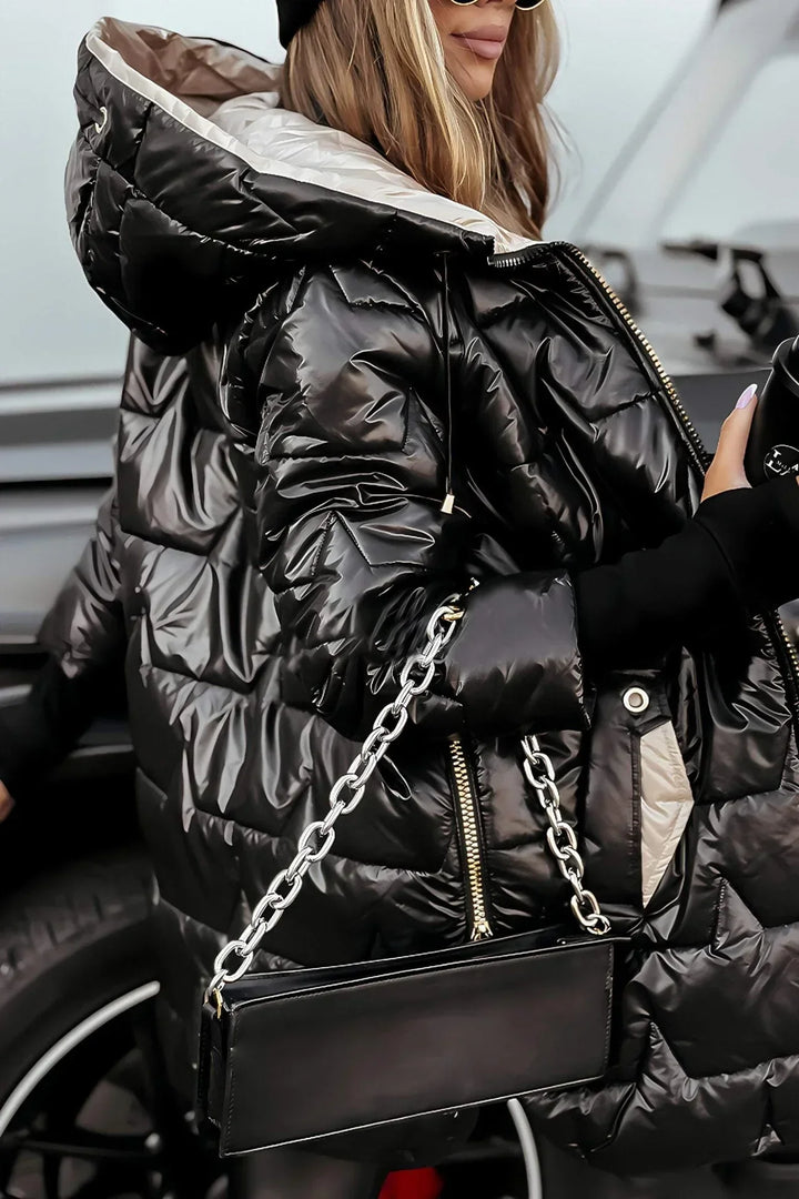 Celia™ | Elegant Winter Coat with Hood and Padding