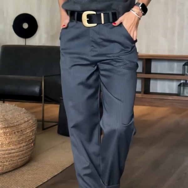 Alva™ | STRIPED SUIT TROUSERS
