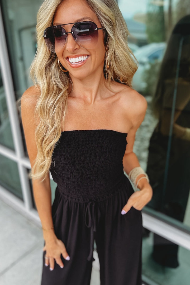 Luna™ | Stylish Off-Shoulder Jumpsuit